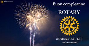 Buon Compleanno Rotary